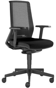 Kancelářská židle LD Seating FAST 277-AT potah v černé barvě