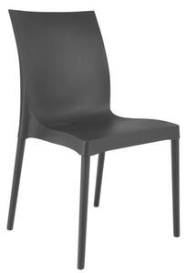 Plastová židle ALBA ESET s vyztuženým kovovým rámem