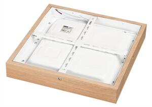 Brilagi-LED Stmívatelné svítidlo WOODY FRAME LED/24W/230V dub 30x30 cm IP44 + DO