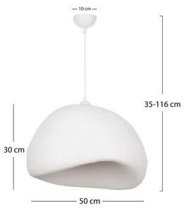 Brilagi - Lustr na lanku WABI SABI 1xE27/40W/230V pr. 50 cm bílá