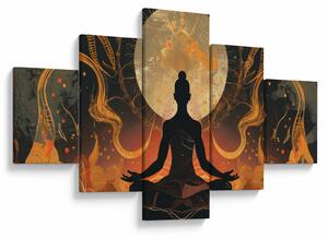 Obraz - Meditace (125x70 cm)