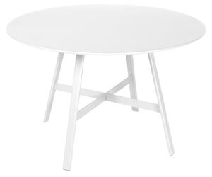 Bílý kovový zahradní stůl Fermob So'O 117 cm