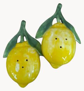 Sada ručně malovaných mlýnků na'sůl a pepř Lemon, 2 díly