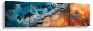 Obraz - Voda a oheň (170x50 cm)