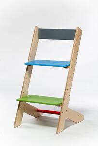 Lucas Wood Style rostoucí židle EASY LINE - barevný mix rostoucí židle EASY LINE: barevný mix kluk