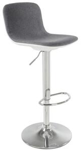 Barová židle G21 Lima látková, grey