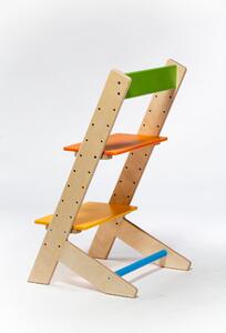 Lucas Wood Style rostoucí židle EASY LINE - barevný mix rostoucí židle EASY LINE: barevný mix UNI