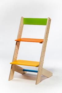Lucas Wood Style rostoucí židle EASY LINE - barevný mix rostoucí židle EASY LINE: barevný mix holka