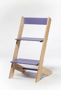 Lucas Wood Style rostoucí židle EASY LINE - lila
