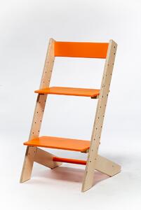 Lucas Wood Style rostoucí židle EASY LINE - oranžová