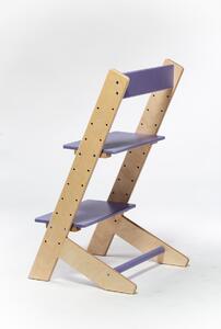 Lucas Wood Style rostoucí židle EASY LINE - lila
