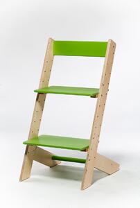 Lucas Wood Style rostoucí židle EASY LINE - zelená
