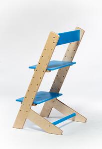 Lucas Wood Style rostoucí židle EASY LINE - modrá