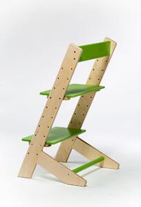 Lucas Wood Style rostoucí židle EASY LINE - zelená