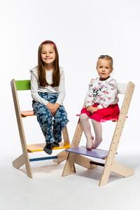 Lucas Wood Style rostoucí židle EASY LINE - zvýhodněný set 2 ks
