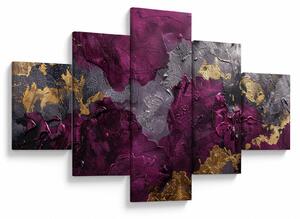Obraz - Texturovaní abstrakce (125x70 cm)