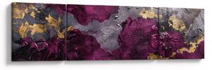 Obraz - Texturovaní abstrakce (170x50 cm)