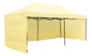 ShopJK Nůžkový stan profi 3 x 6 m béžový
