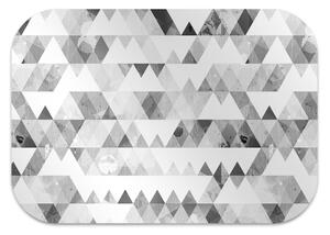 Podložka pod židli Gray trojúhelníky vzorec