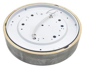 Brilagi - Stropní svítidlo PINO 2xE27/15W/230V borovice/stříbrná pr. 37,5 cm
