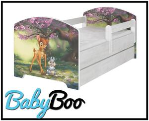 Dětská postel Disney - BAMBI NATURAL 140x70 cm