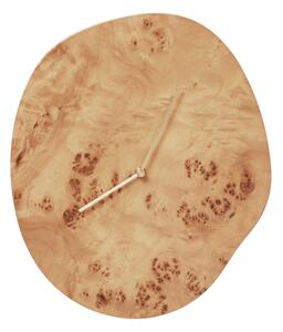 Ferm Living Hodiny Melt, natural burl