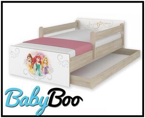 Dětská postel MAX se šuplíkem Disney - PRINCEZNY 180x90 cm