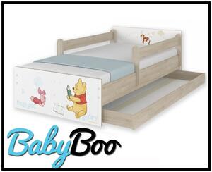 Dětská postel MAX se šuplíkem Disney - MEDVÍDEK PÚ I 160x80 cm