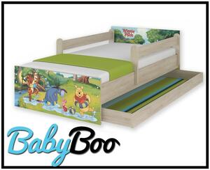 Dětská postel MAX se šuplíkem Disney - MEDVÍDEK PÚ II 160x80 cm