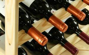 Regál na víno RW-1-56 borovice Povrchová úprava: Bez povrchové úpravy