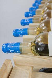 Regál na víno RW-5-2 borovice Povrchová úprava: Bez povrchové úpravy