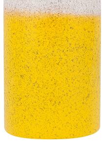 Kamenina Dekorativní váza 36 Pestrá Žlutá LARNACA