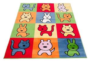 Dětský koberec COLOR ANIMALS 2