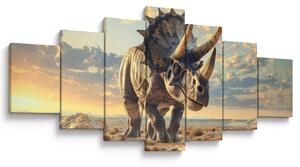 Obraz - Triceratops (210x100 cm)
