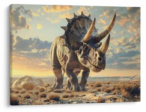 Obraz - Triceratops (70x50 cm)