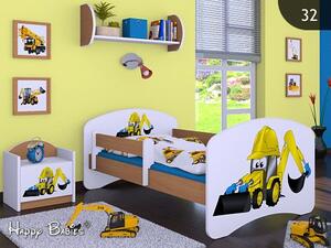 Dětská postel bez šuplíku 160x80cm BAGR - buk