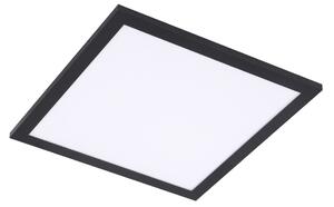 Stropní Lampa Lindby, Enhife, Černá, Pracovna, Hliník, Moderní