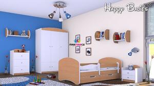 Dětská postel se šuplíkem 140x70 cm - BUK