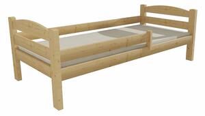 Dětská postel z MASIVU 200x90cm SE ŠUPLÍKY - DP005 - moření dub