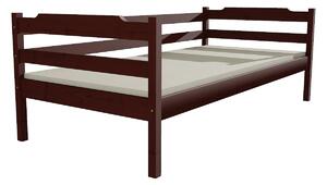 Dětská postel z MASIVU 200x80cm SE ŠUPLÍKY - DP007