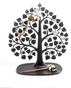 Stojánek na šperky QUALY Bodhi Accessories Tree, černý