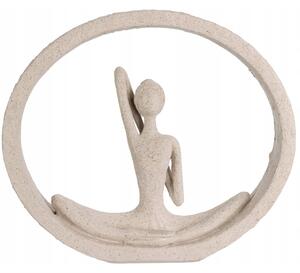 Figurka jóga, výška 19,5 cm
