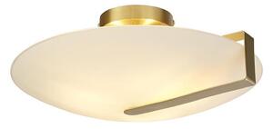 Searchlight 73990-3GO - Stropní svítidlo SUNDIAL 3xE27/40W/230V zlatá