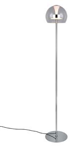 Trio T431610106 LED stojací lampa FLYNT | 11W integrovaný LED zdroj | 1x1150lm | 2300+3000+4000K | s vypínačem | stmívač | chrom | čirá