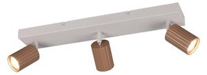 Trio T867700365 bodové stropní svítidlo SOKA | 10W GU10 | hnědá