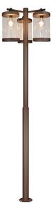 Trio T404160324 venkovní sloupek SAMBESI | 28W E27 | rez