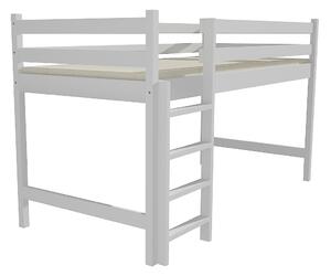 Vyvýšená dětská postel z MASIVU 180x80cm - ZP002