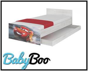 Dětská postel MAX se šuplíkem Disney - AUTA 3 200x90 cm