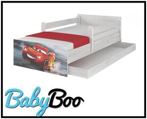 Dětská postel MAX bez šuplíku Disney - AUTA 3 160x80 cm
