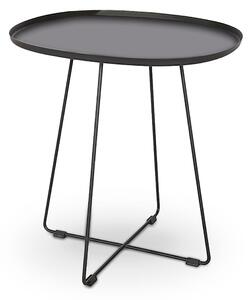 Černý odkládací stolek H7664